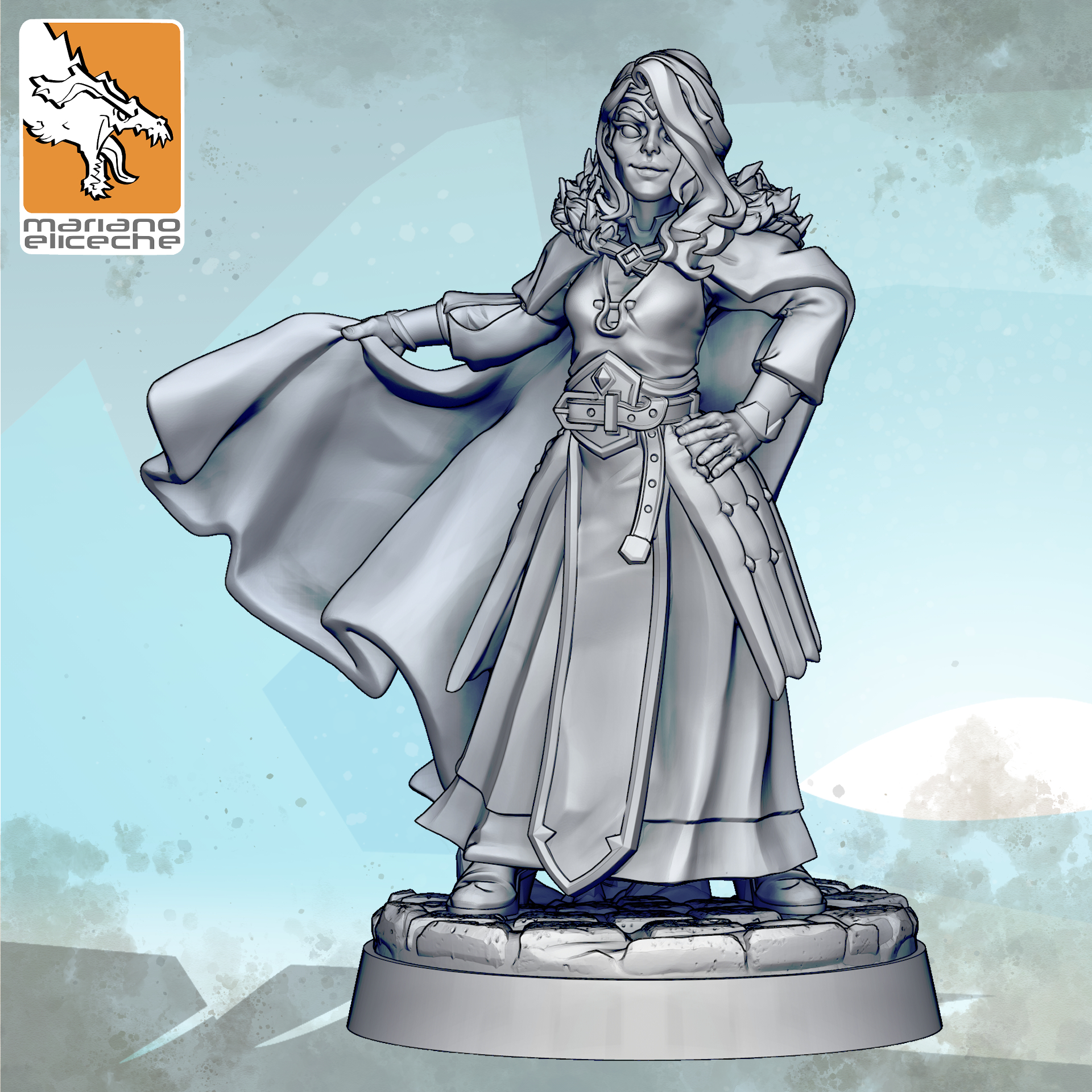 The Maiden 32mm D&D 5E